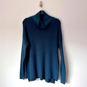 Devotion by Cyrus Dark Teal Turtleneck Sweater
